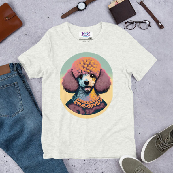 Poodles dog Unisex t-shirt - Image 10