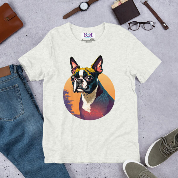 Boston Terriers dog Unisex t-shirt - Image 10