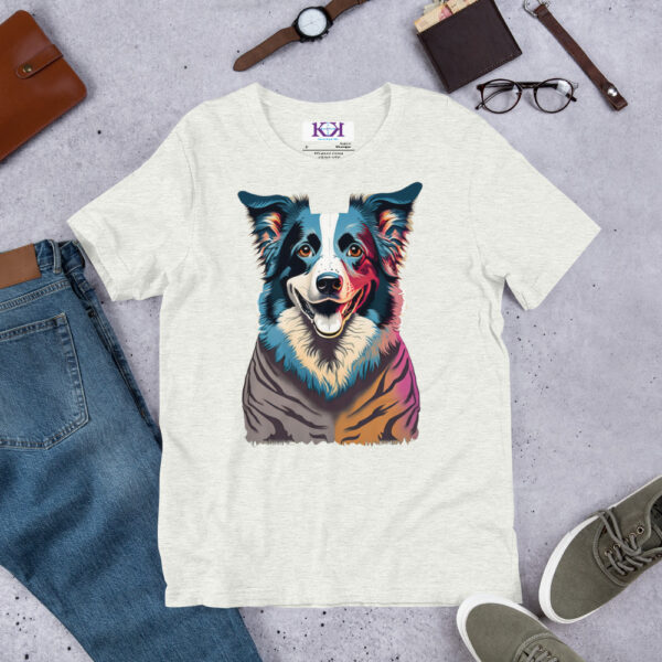 Border Collies dog Unisex t-shirt - Image 10