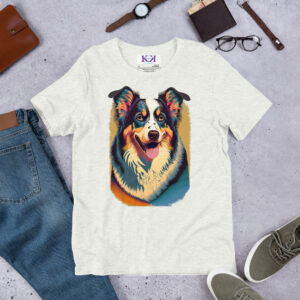 Miniature American Shepherds dog Unisex t-shirt