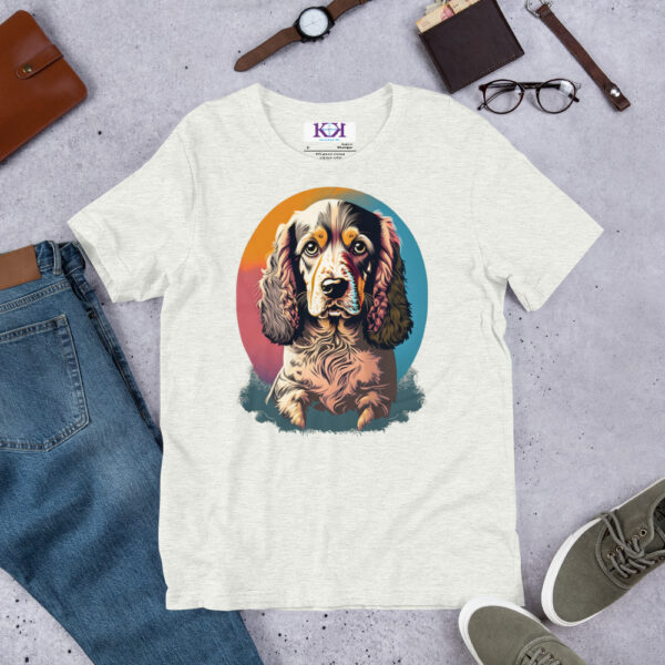 English Cocker Spaniels dog Unisex t-shirt - Image 11