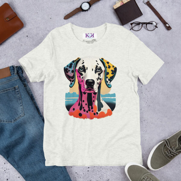 Dalmatians dog Unisex t-shirt - Image 11