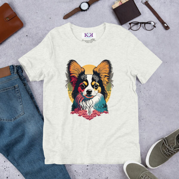 Papillons dog Unisex t-shirt - Image 10