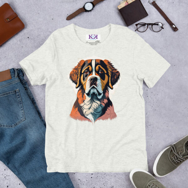 St. Bernards dog Unisex t-shirt