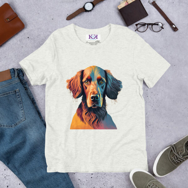 Irish Setters dog Unisex t-shirt - Image 10