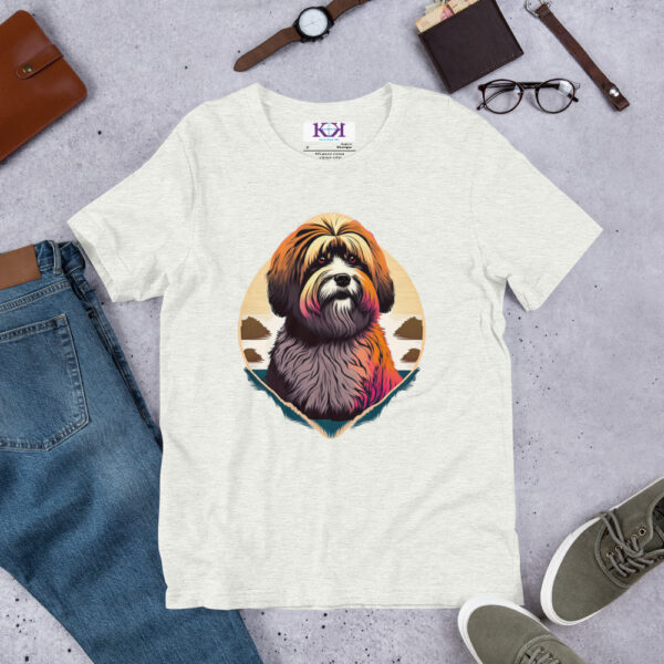 Tibetan Terriers dog Unisex t-shirt - Image 10