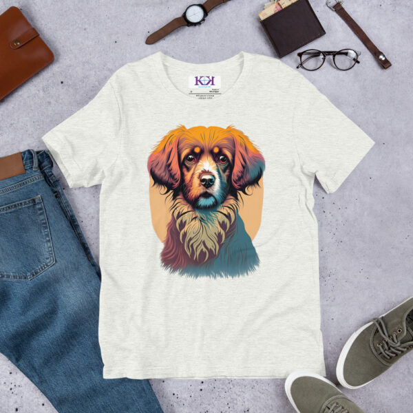 Tibetan Spaniels dog Unisex t-shirt - Image 10