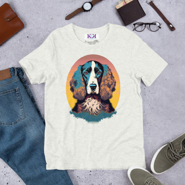 Field Spaniels dog Unisex t-shirt - Image 10