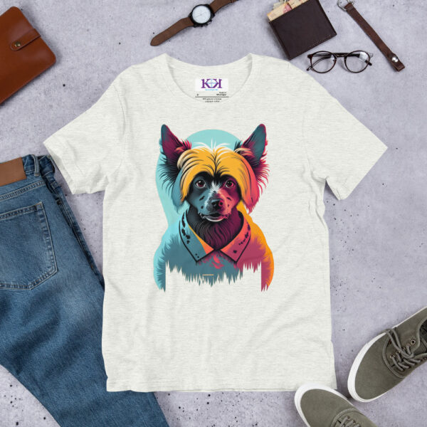 Chinese Cresteds dog Unisex t-shirt - Image 10