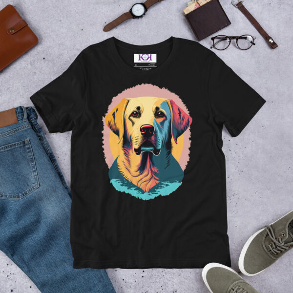 Labrador Retrievers dog Unisex t-shirt - Image 3