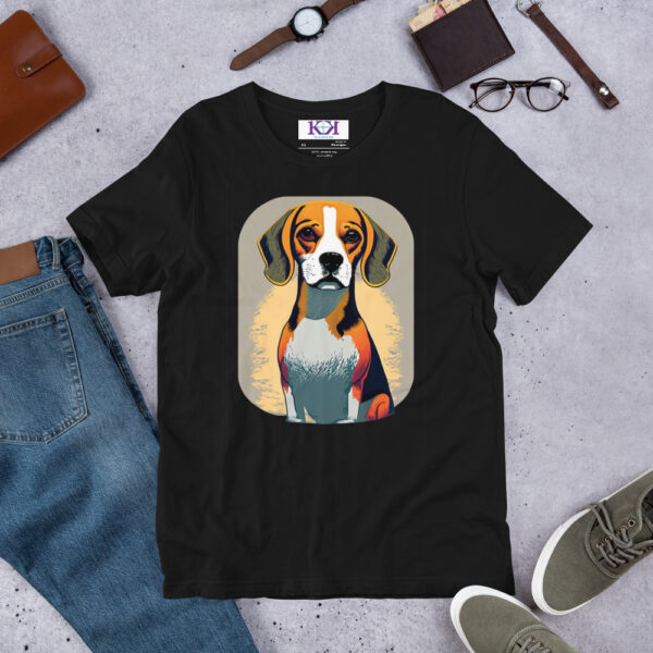 Beagles dog Unisex t-shirt - Image 3