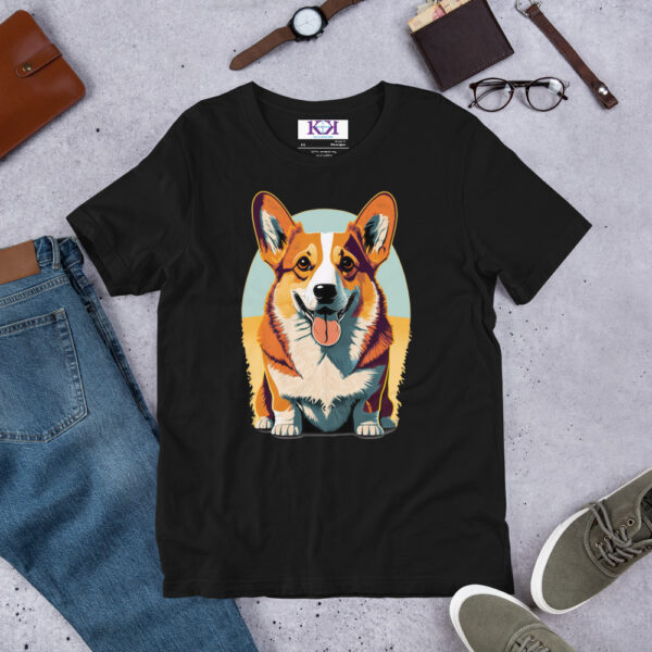 Pembroke Welsh Corgis dog Unisex t-shirt - Image 3