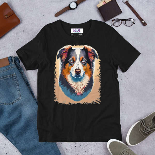 Australian Shepherds dog Unisex t-shirt