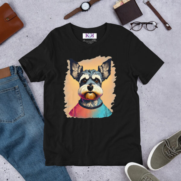 Miniature Schnauzers dog Unisex t-shirt