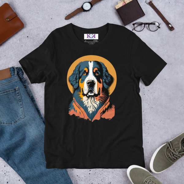 Bernese Mountain Dogs dog Unisex t-shirt - Image 3