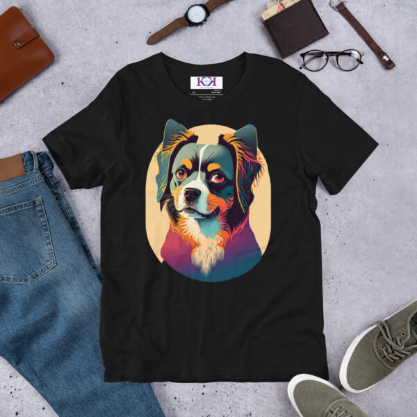 Brittanys dog Unisex t-shirt - Image 3