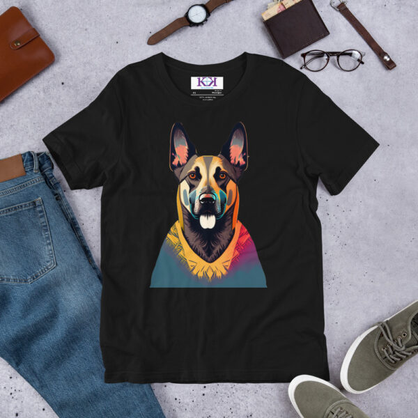 Belgian Malinois dog Unisex t-shirt - Image 3