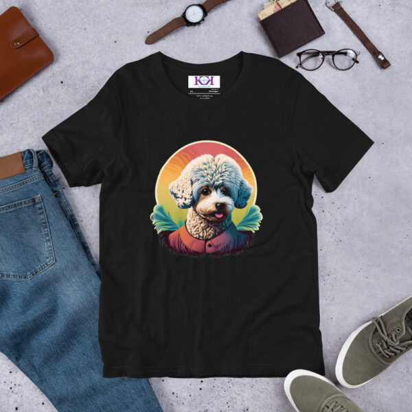 Bichons Frises dog Unisex t-shirt - Image 3