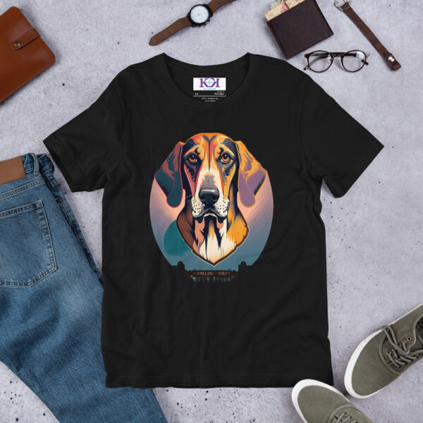 Bloodhounds dog Unisex t-shirt - Image 3