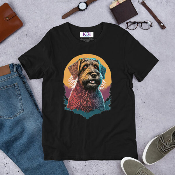 Wirehaired Pointing Griffons dog Unisex t-shirt - Image 3