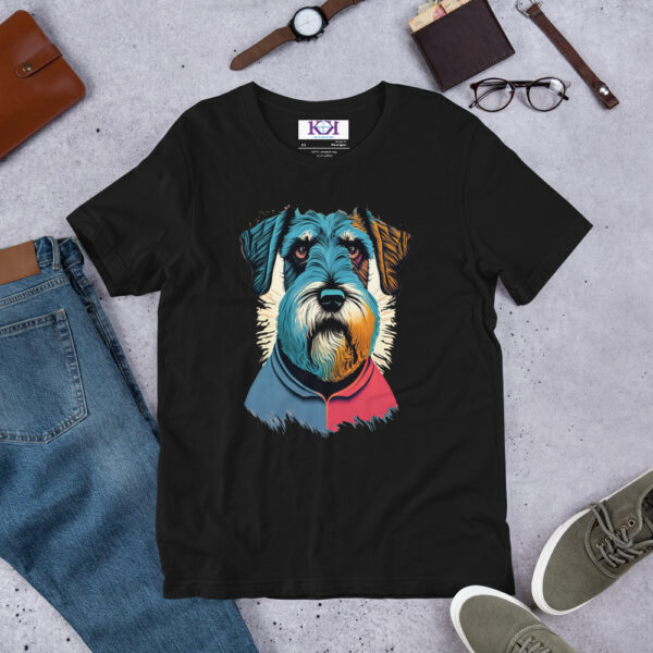 Giant Schnauzers dog Unisex t-shirt - Image 3