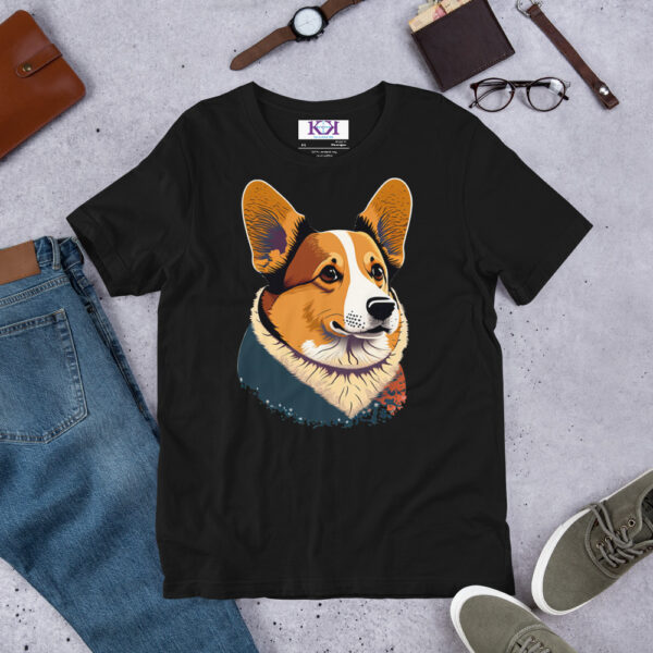 Cardigan Welsh Corgis dog Unisex t-shirt - Image 3