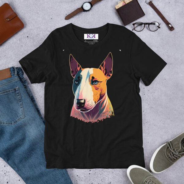 Bull Terriers dog Unisex t-shirt - Image 3