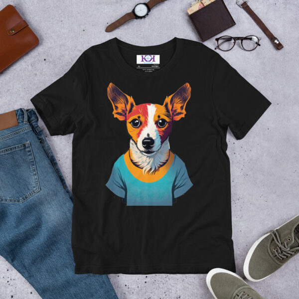 Russell Terriers dog Unisex t-shirt - Image 3