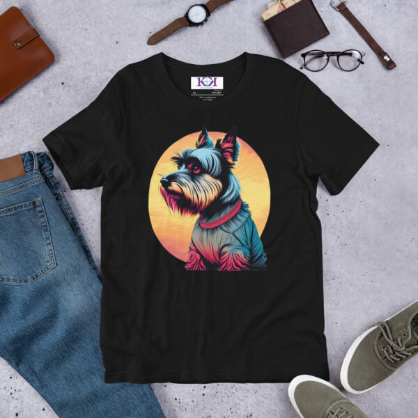 Biewer Terriers dog Unisex t-shirt - Image 3