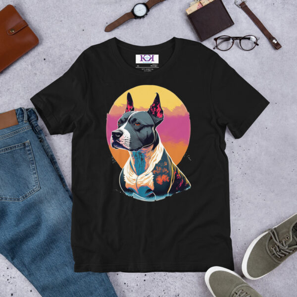 American Staffordshire Terriers dog Unisex t-shirt - Image 3