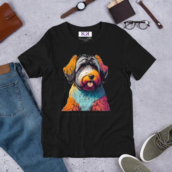 Bouviers des Flandres dog Unisex t-shirt - Image 3