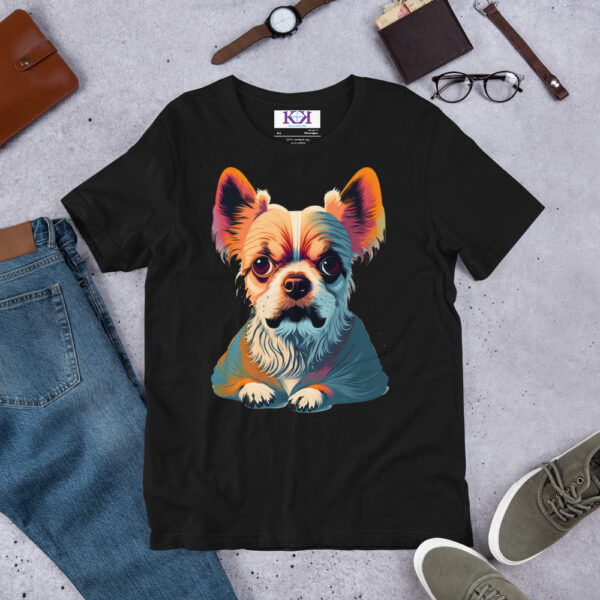 Japanese Chin dog Unisex t-shirt - Image 3