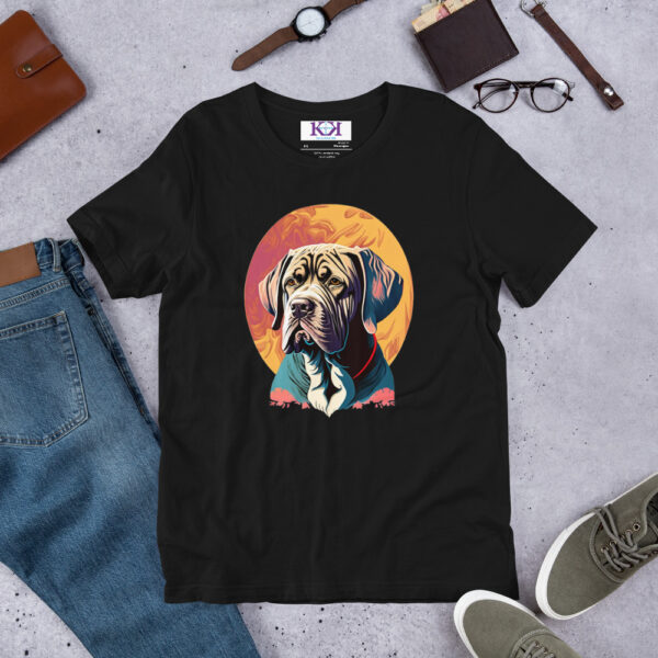 Neapolitan Mastiffs dog Unisex t-shirt - Image 3