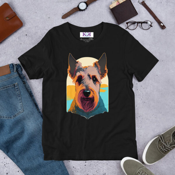 Irish Terriers dog Unisex t-shirt - Image 3