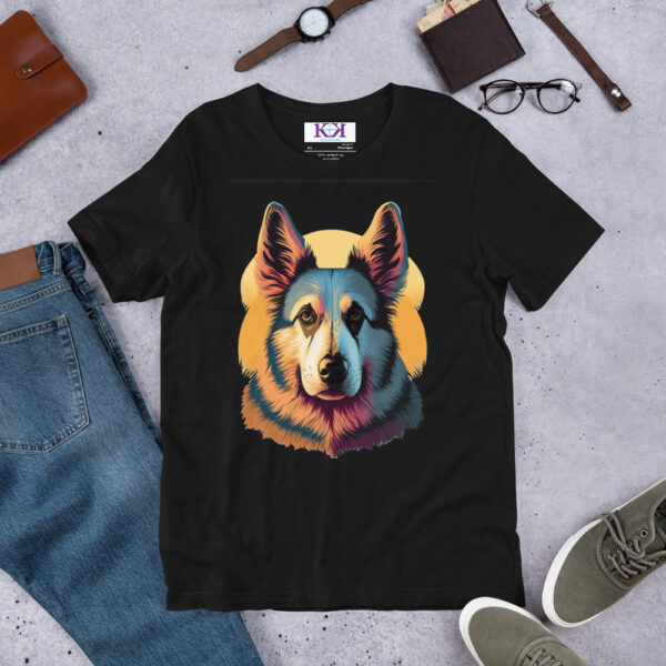 Icelandic Sheepdogs dog Unisex t-shirt - Image 3