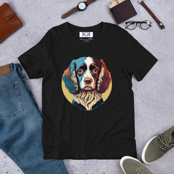 Clumber Spaniels dog Unisex t-shirt - Image 3