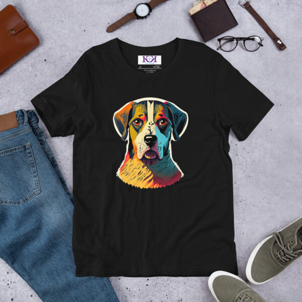 Barbets dog Unisex t-shirt - Image 3