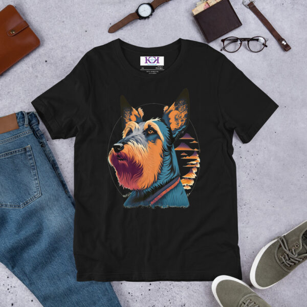 Scottish Deerhounds dog Unisex t-shirt - Image 3