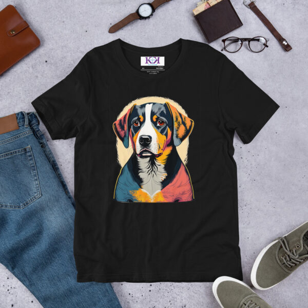 Entlebucher Mountain Dogs dog Unisex t-shirt - Image 3
