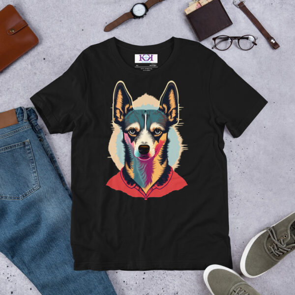 Norwegian Buhunds dog Unisex t-shirt - Image 3