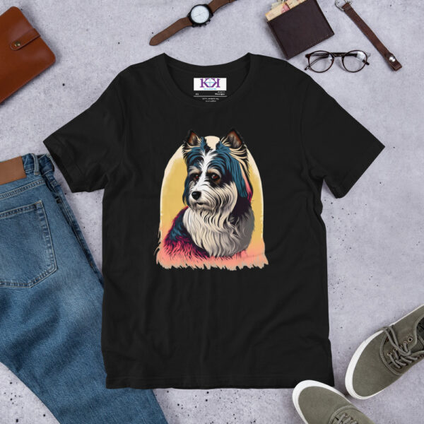 Polish Lowland Sheepdogs dog Unisex t-shirt - Image 3
