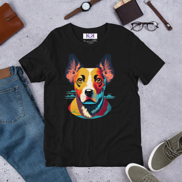 Cirnechi dell’Etna dog Unisex t-shirt - Image 3