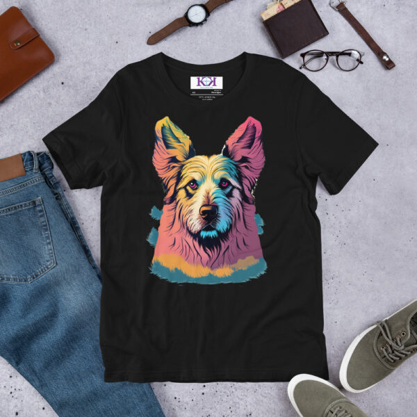Pyrenean Shepherds dog Unisex t-shirt - Image 3