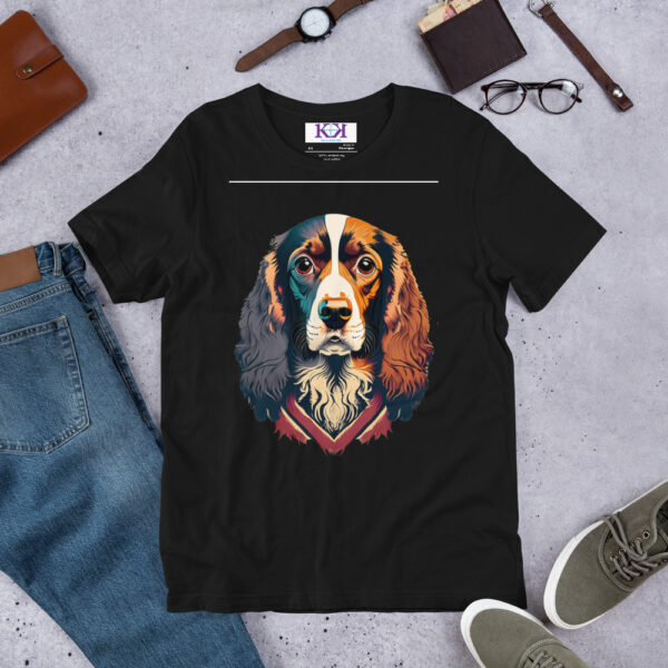 Sussex Spaniels dog Unisex t-shirt - Image 3