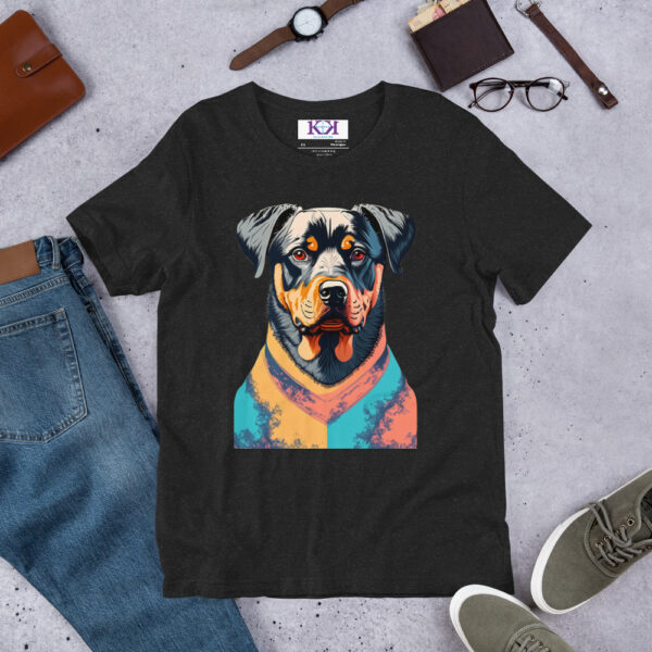 Rottweilers dog Unisex t-shirt - Image 2