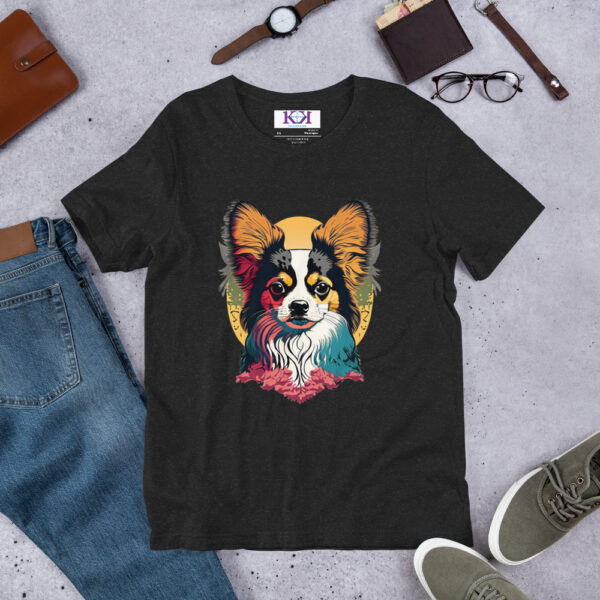 Papillons dog Unisex t-shirt - Image 2