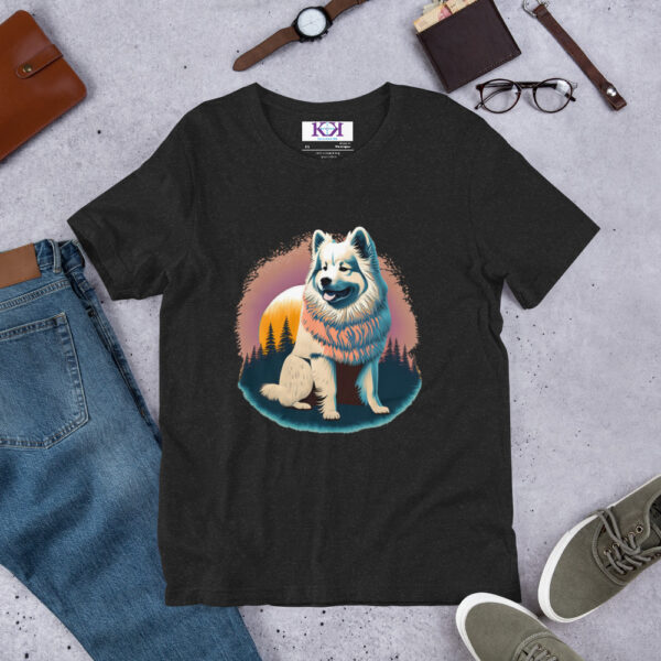 Samoyeds dog Unisex t-shirt - Image 2