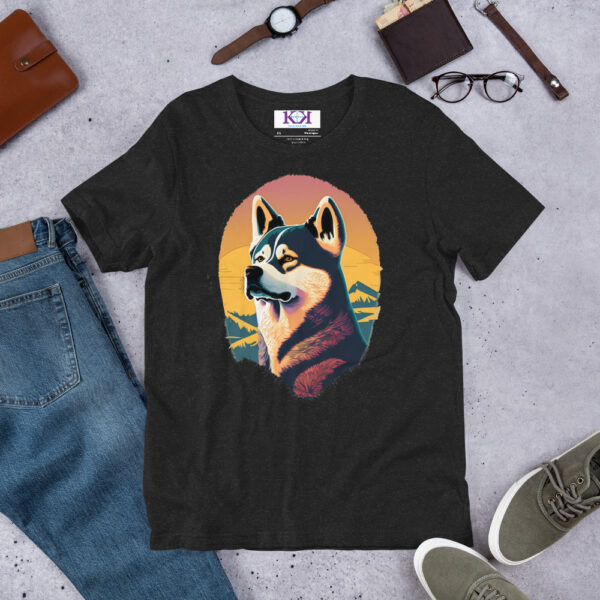 Akitas dog Unisex t-shirt - Image 2