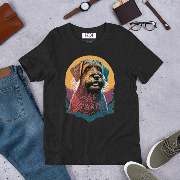 Wirehaired Pointing Griffons dog Unisex t-shirt - Image 2