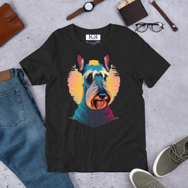 Scottish Terriers dog Unisex t-shirt - Image 2